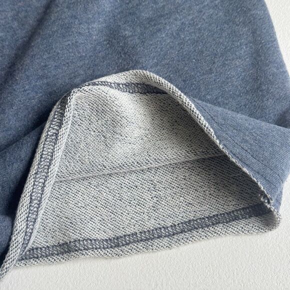 LIV Raw Hem Wide Waistband Drawstring Sweat Shorts Size Large - Picture 5 of 6